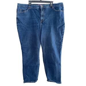 Gloria Vanderbilt Plus Size 20W Ankle Skinny Jeans Basic Jeans Stretch